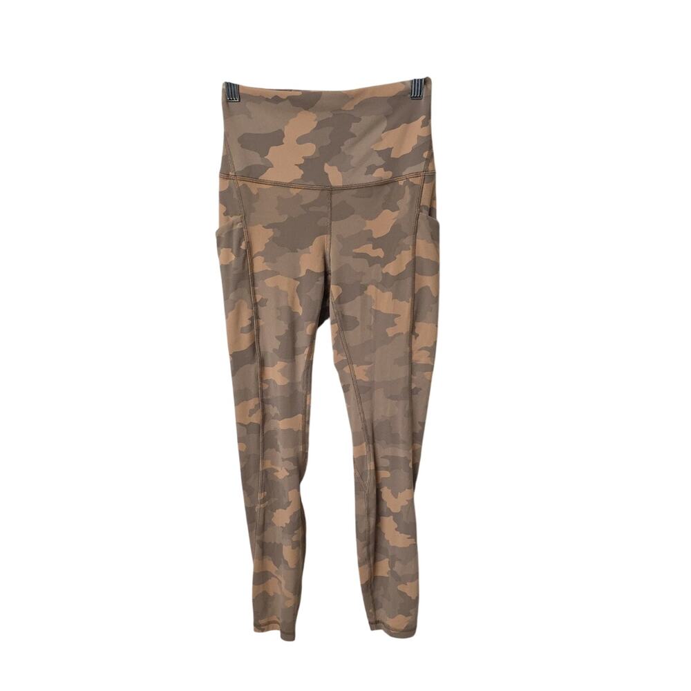 Lululemon Align High Rise Pants Heritage 365 Camo Beige Womens Size 4